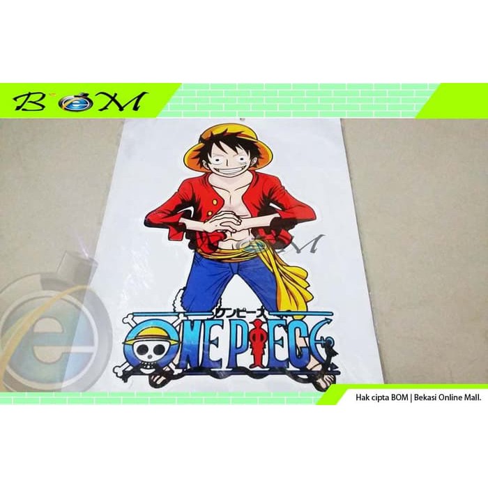 

sticker stiker kualitas super gambar cartoon kartun karakter one piece