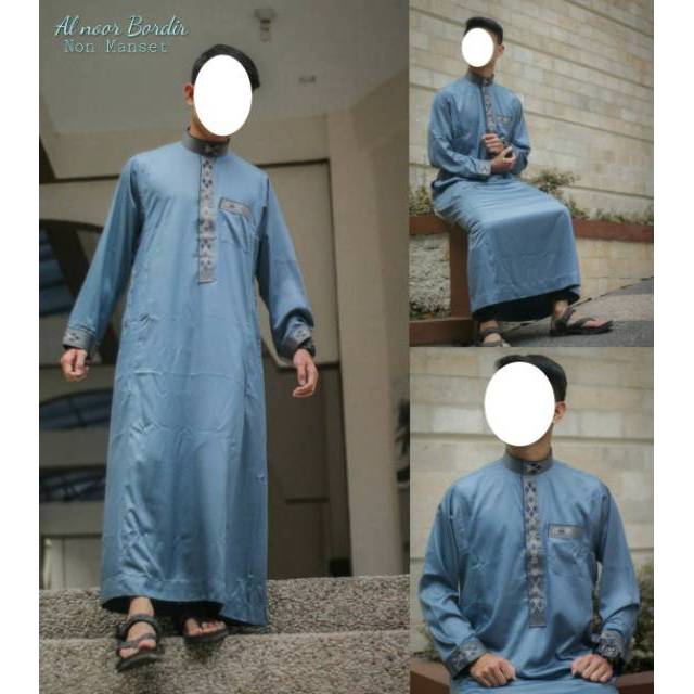 Jubah Al Noor Bordir - IMstore