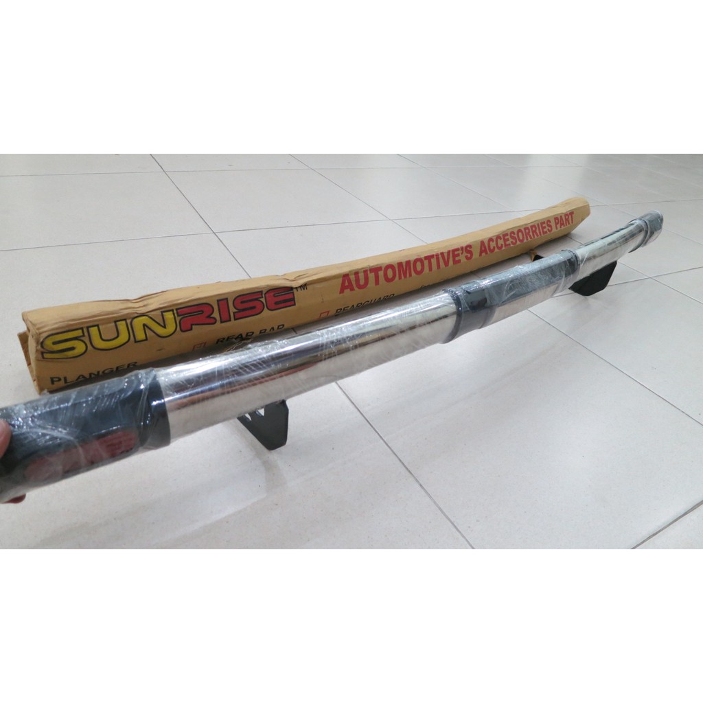 BUMPER BELAKANG KIJANG NEW KAPSUL 1997-2004 STAINLESS OVAL REFLEKTOR
