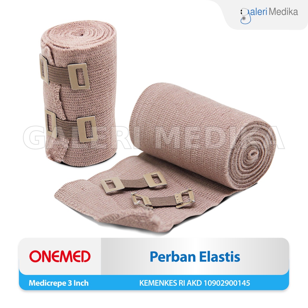 Onemed Medicrepe Perban Elastis 7.5cm (3inch)