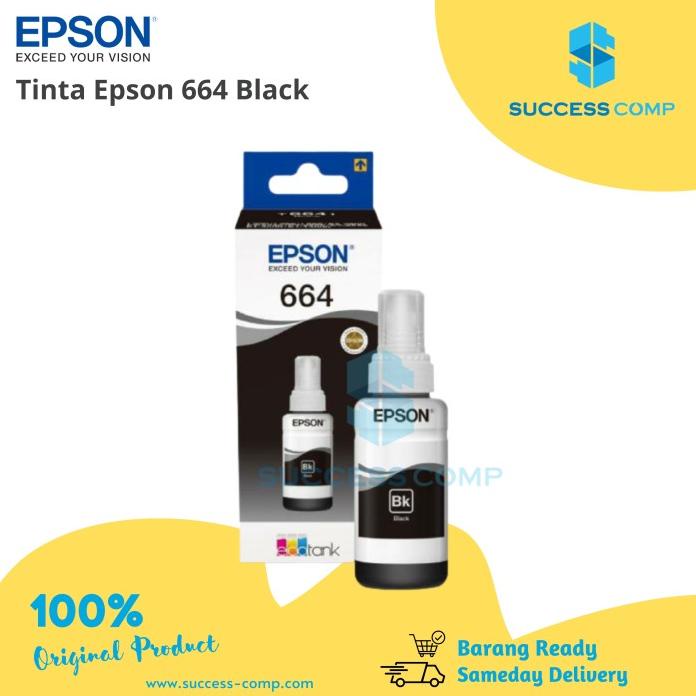 Tinta Printer Epson Epson L110 L120 L210 L220 Black .