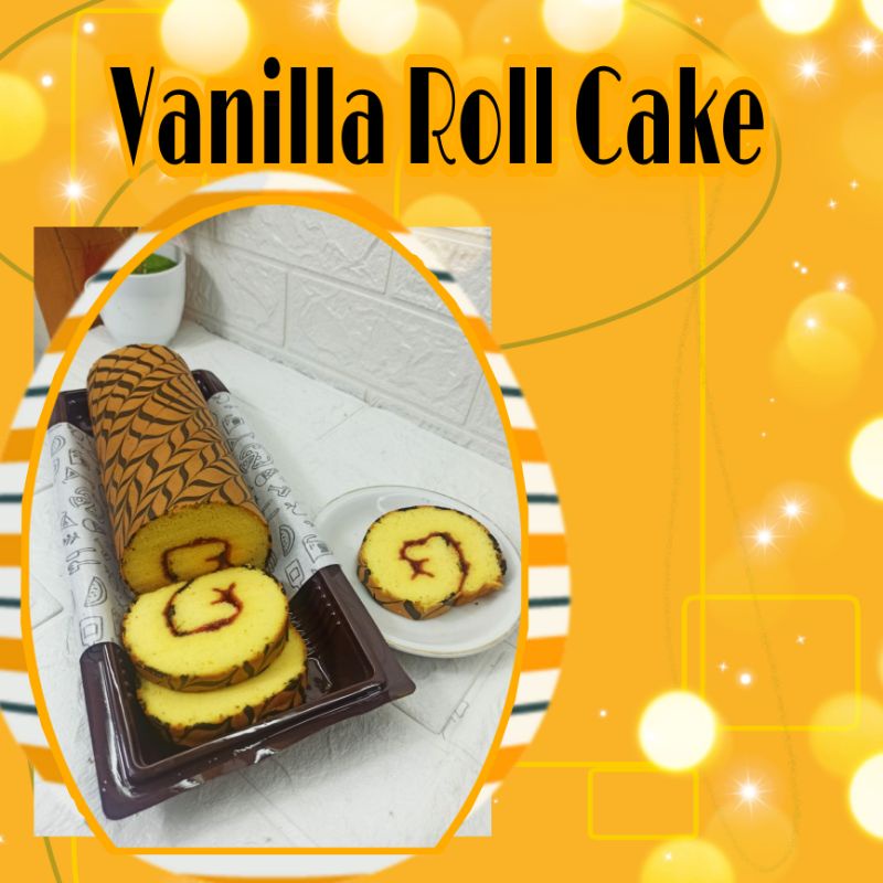 

BOLU GULUNG VANILLA / BOLU GULUNG KLASIK / ROLL CAKE / BOLU GULUNG BATIK