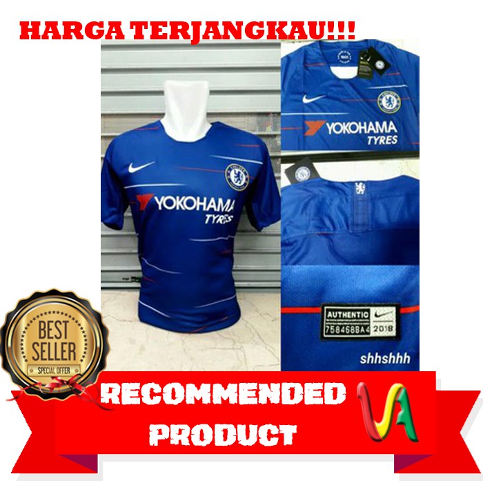 Kaos Bola  Lengan Panjang Murah Chelsea  Yokohama Dewasa 