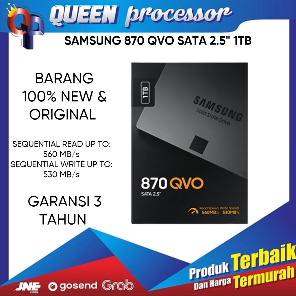 SAMSUNG 870 QVO SATA 2.5" 1TB V-NAND SSD