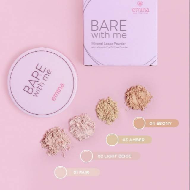 EMINA Bare With Me Mineral Loose Powder 8gr