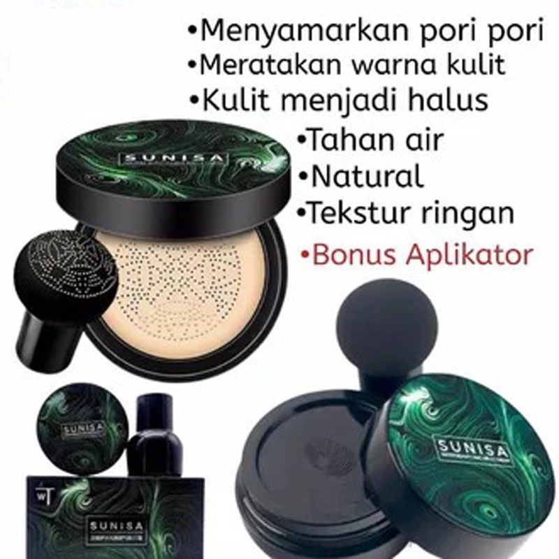 Sunisa Air Cushion BB  Cream Bedak Wajah Mulus Glowing