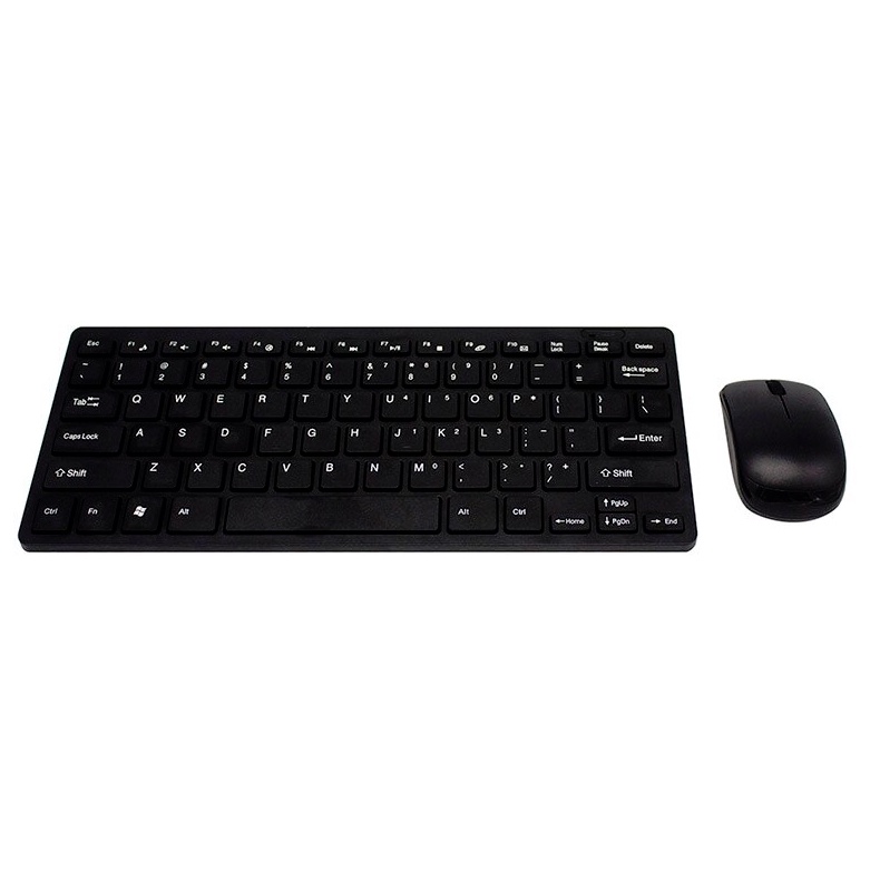 Keyboard Mouse Mini Wireless 2.4Ghz