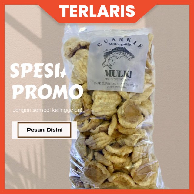 

Cuanki Tahu Kotak Gepeng Geprek isi 100