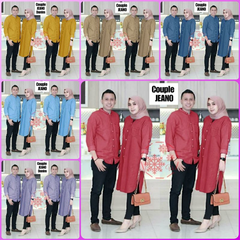 BAJU PASANGAN SUAMI ISTRI KONDANGAN PESTA TERBARU 2022 PRIA WANITA DISTRO KEMEJA LENGAN LENGAN PANJA