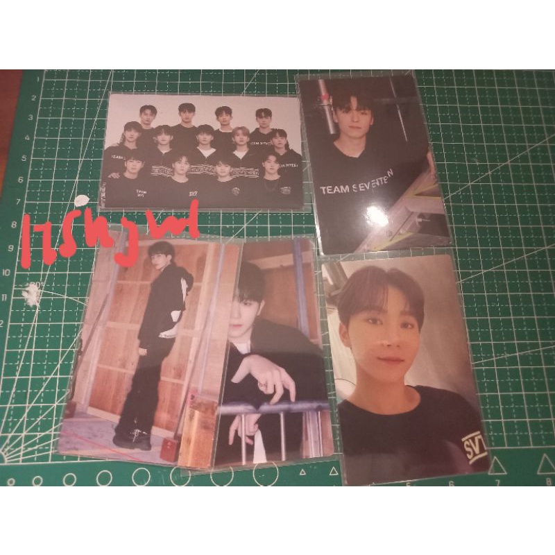 Seventeen Trading Card Caratland 2022 Jeonghan Vernon Seungkwan Woozi Grup | SWIPE