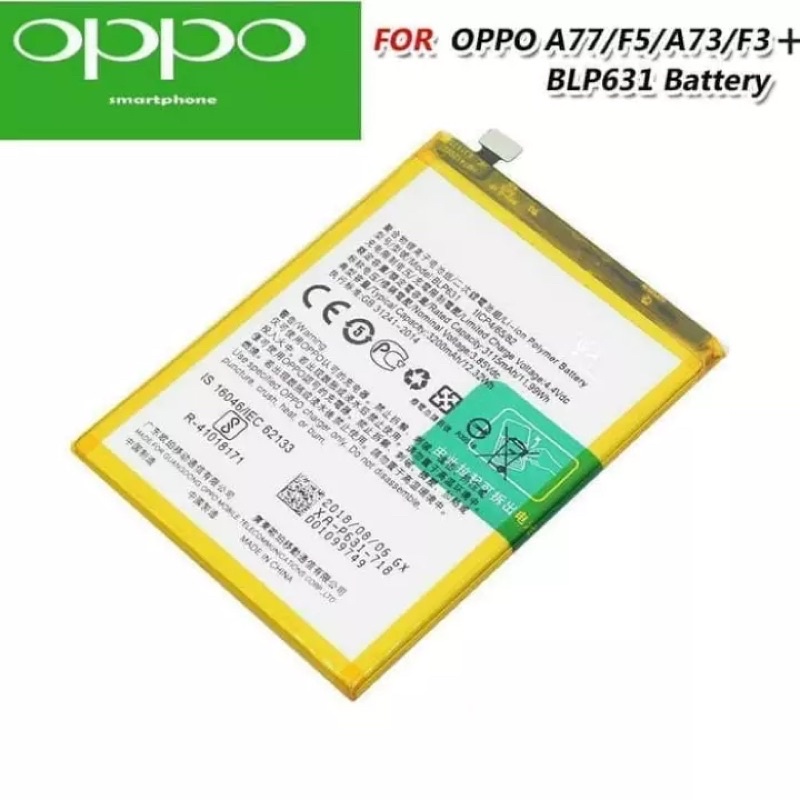 BATERAI OPPO F3 ORI BATRE OPPO F3 BATTERY