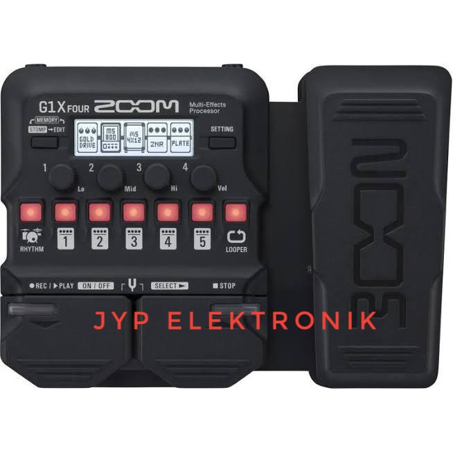 Multi Efek Gitar Zoom G1X Four