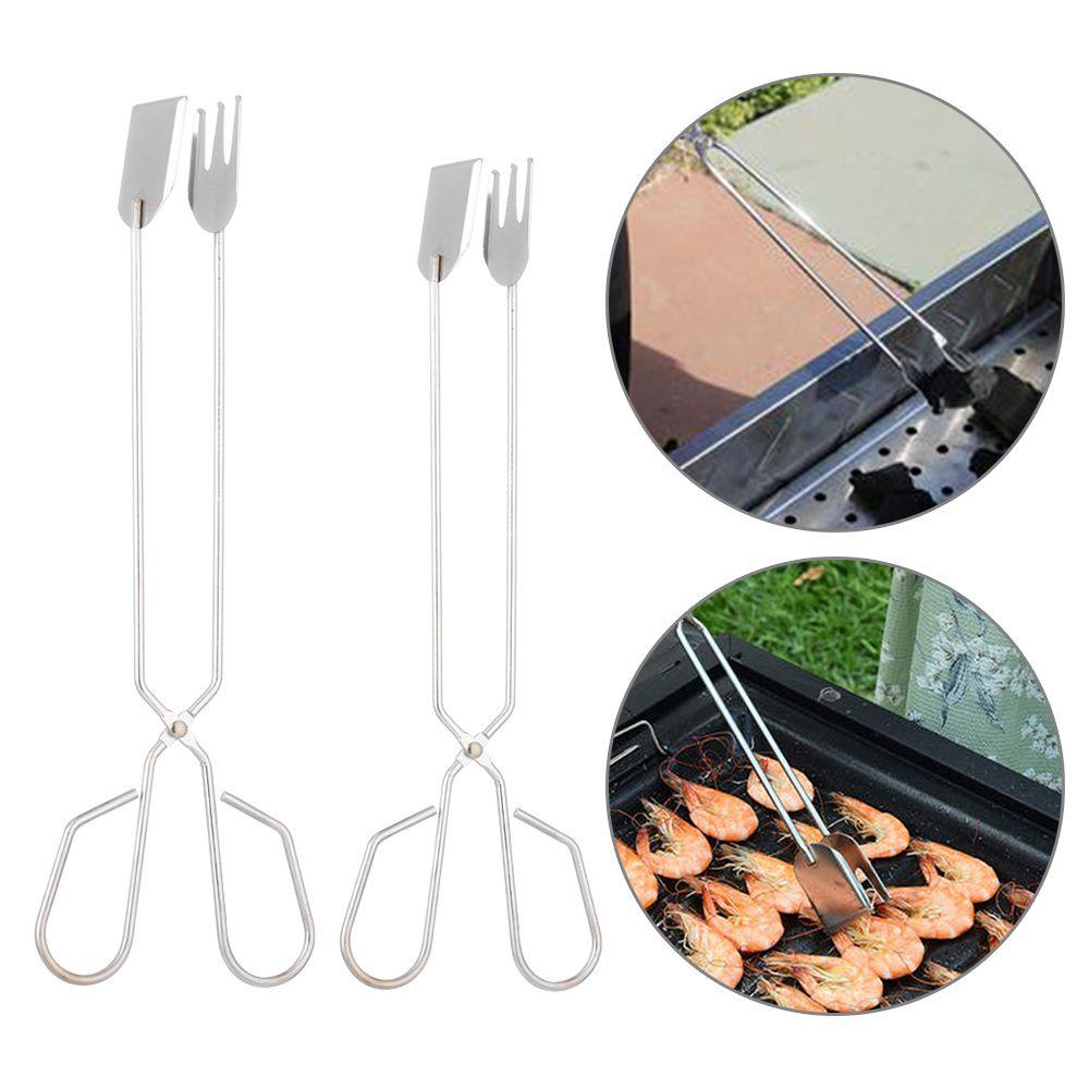 Populer Klip Makanan Outdoor Gadget Panggang BBQ Tools Charcoal Clip