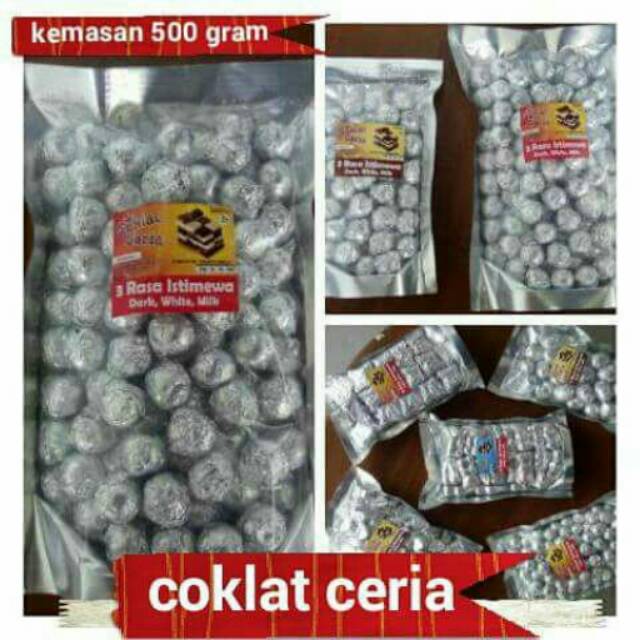 

Coklat ceria kemasan 500grm