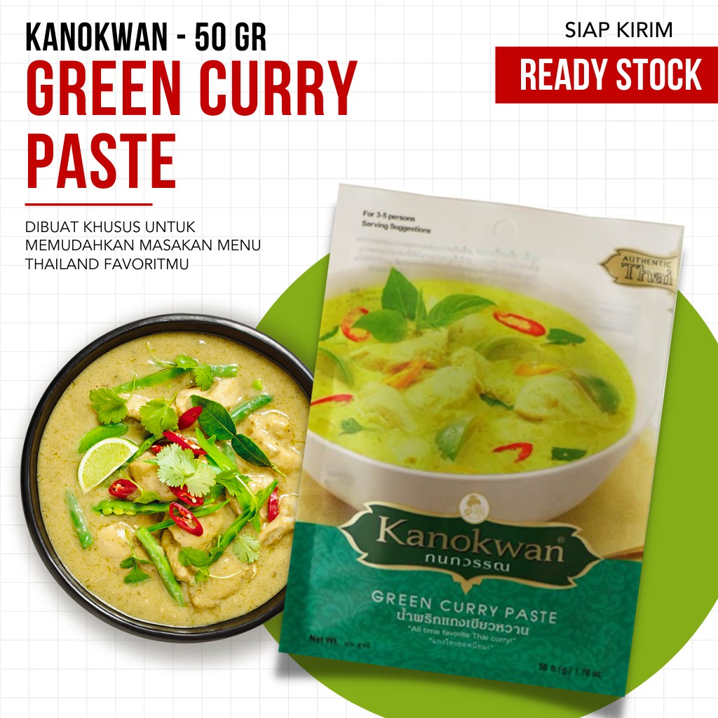 Bumbu Masak Instant Thailand Rasa Mantap - Kanokwan Paste (TERMURAH)