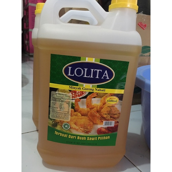 

Lolita Minyak Goreng 4,5Liter murah