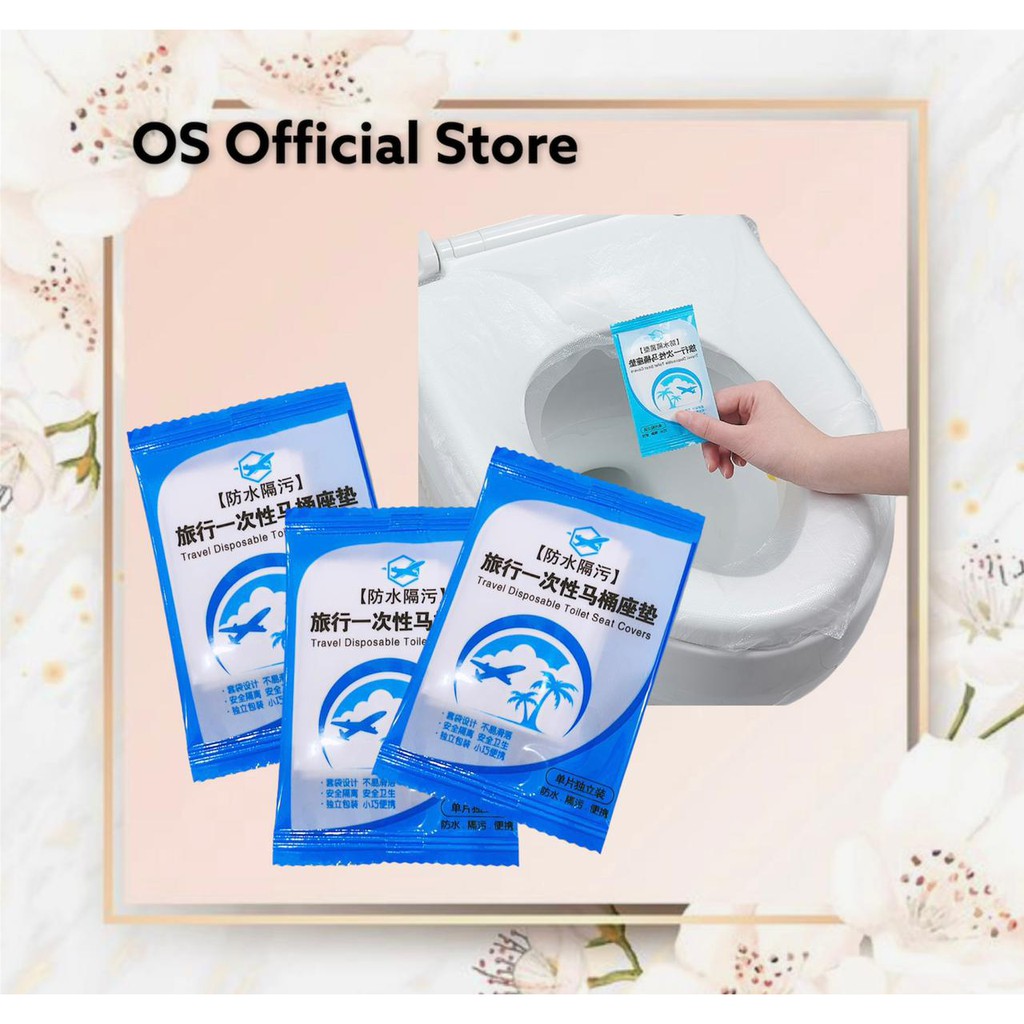 OS Tissue Alas Closet Toilet Cover Seat Tissue Tatakan Closet