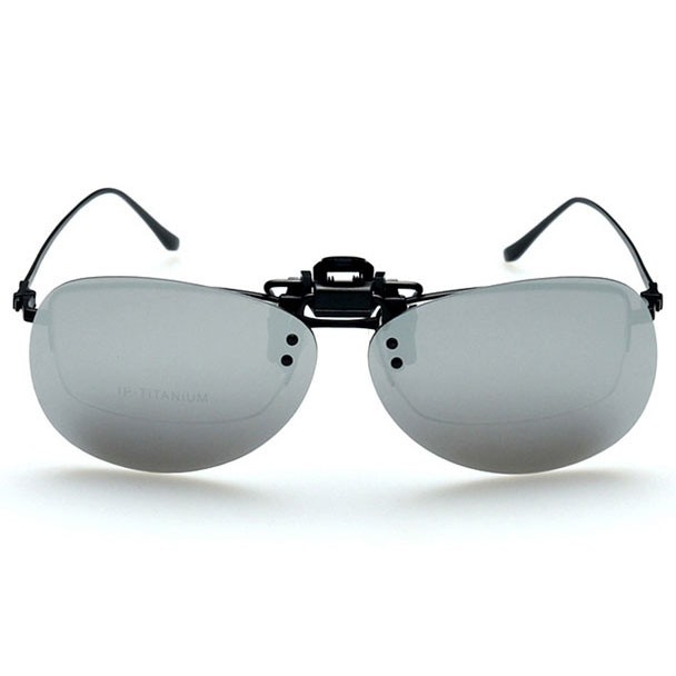 Lensa Klip Kacamata Polarized - OMHAT7KK BlackBlack