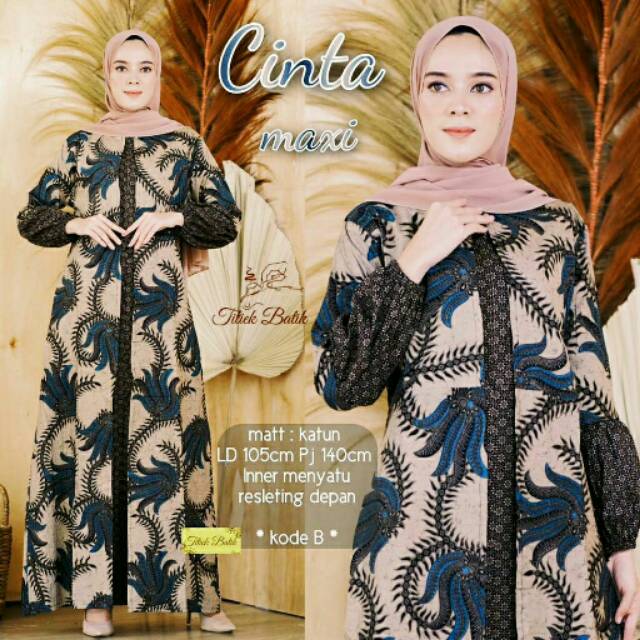 New gamis batik