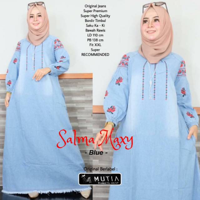 DRESS JEANS SALMA MAXY BY MUTIA