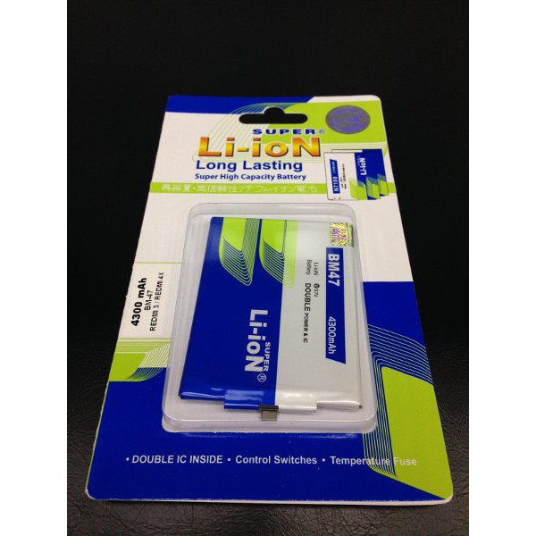 MURAHHH   Baterai Xiaomi Redmi 3 atau Redmi 4x Bm47 4300Mah Super Li-Ion Double IC