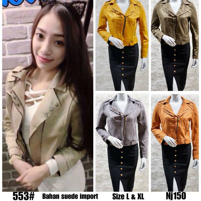 5100 Model Jaket Suede Gratis Terbaik