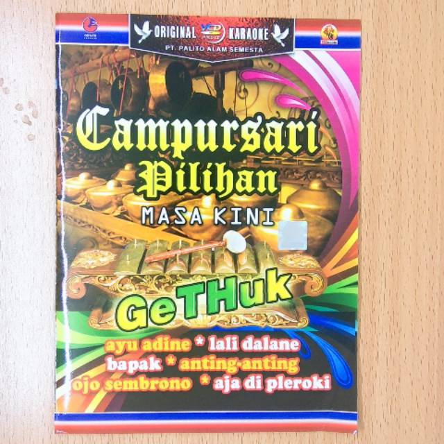VCD ASLI ORIGINAL VIDEO MUSIK LAGU CAMPURSARI BISA KARAOKE