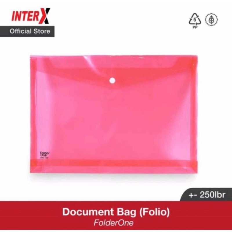 

Map Kancing Folio With Spine Folder One (Document Bag)