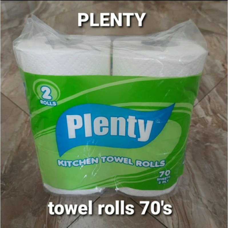 TISSUE SERAP MINYAK PLENTY ISI 2 ROLL KITCHEN TOWEL