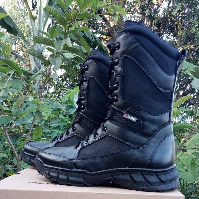 Sepatu Pdl Kulit Sapi Asli MR.MASTER Sepatu PDL Tni Polri Security Satpam Sepatu Boots Pria Wanita