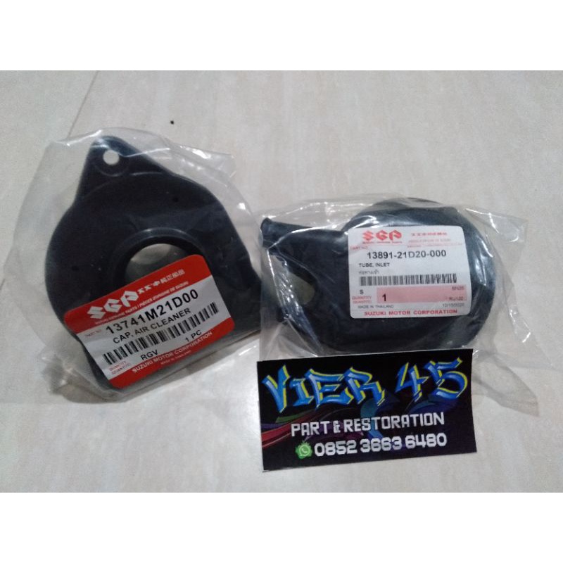 Keongan box filter satria hiu lumba Tutup corong filter satria hiu lumba original