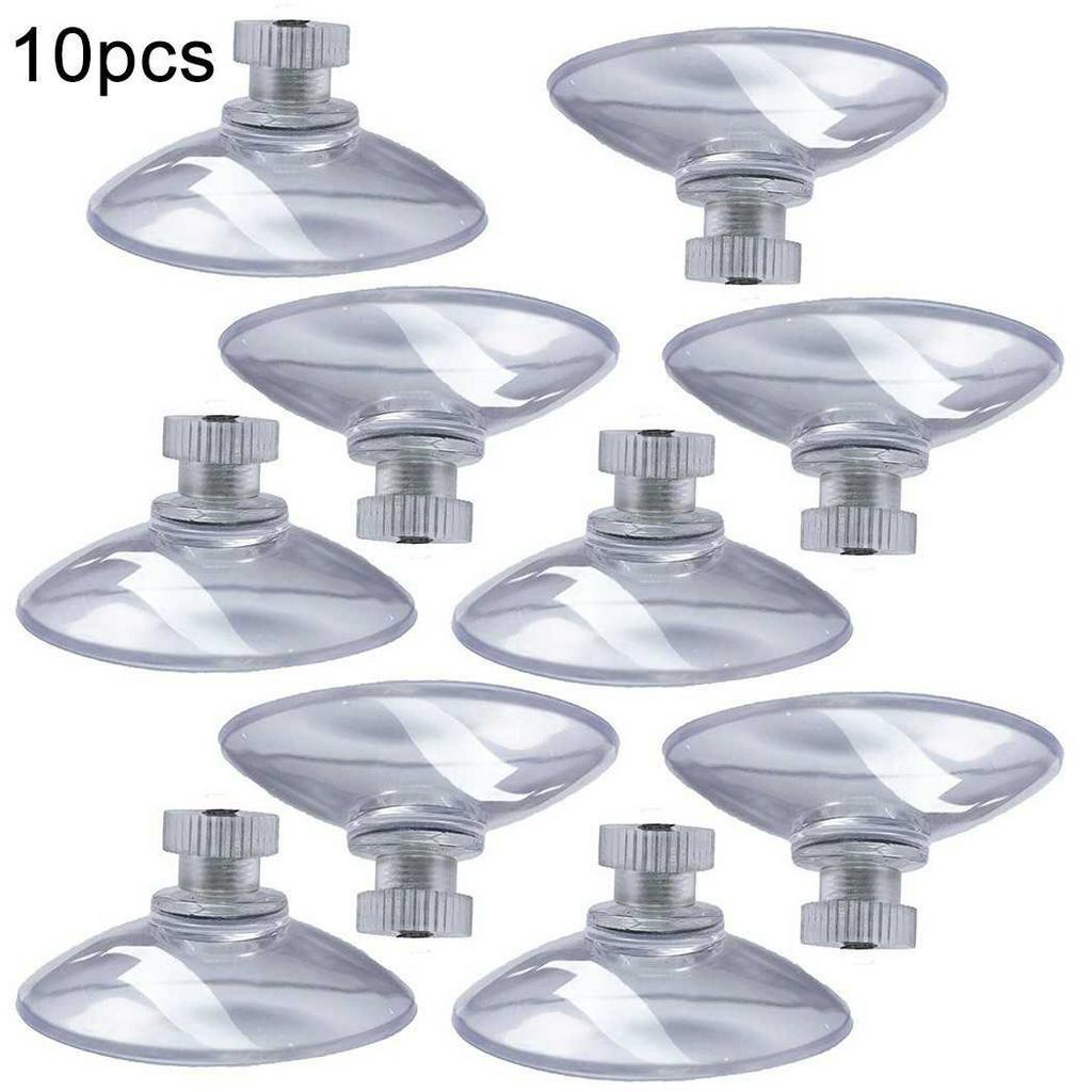 Alat Tempel Dinding Mushroom Head Suction Cup Hook 41 mm 10 PCS Alat Gantung Perabotan Barang Material Berkualitas