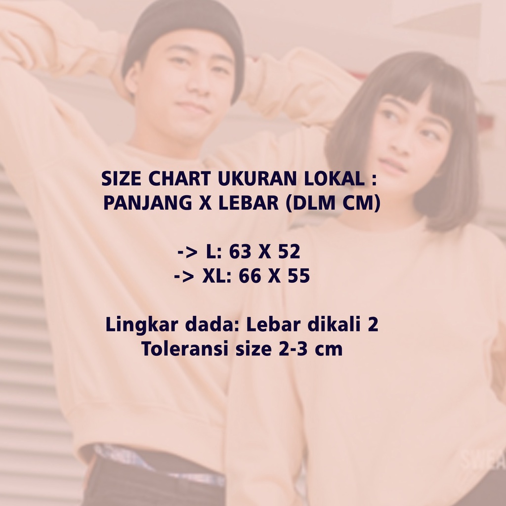 Brother Store - Sweater crewneck pria wanita - Jaga image