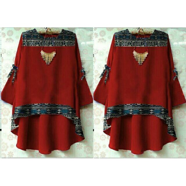 Baju Blouse Santai Wanita  Model Terbaru Supplier