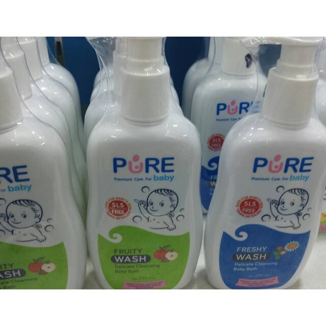 pure baby body wash