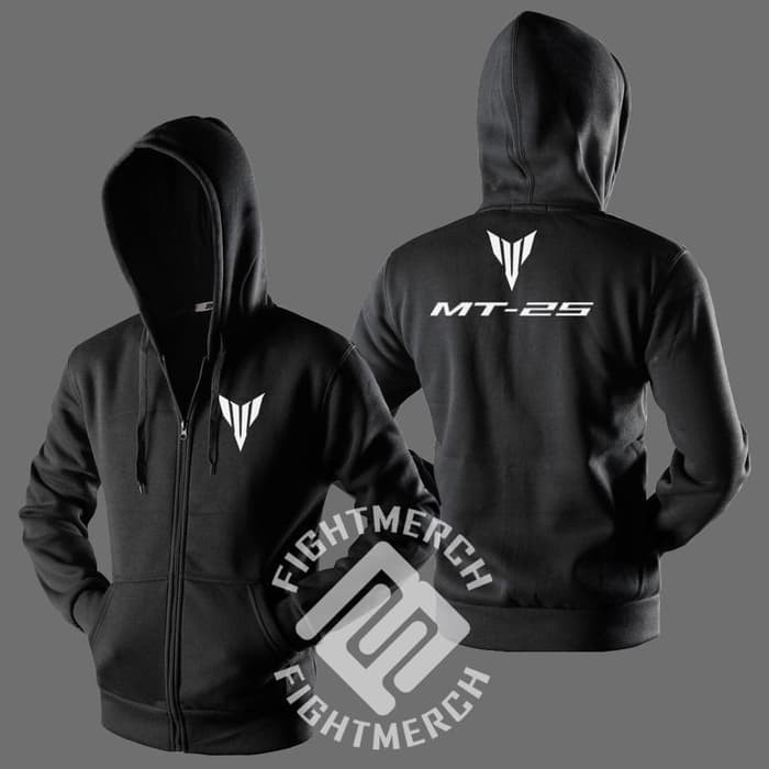 (Best Item)   Hoodie Zipper Yamaha MT 25 - Fightmerch -Rock On Merch  -provermerch