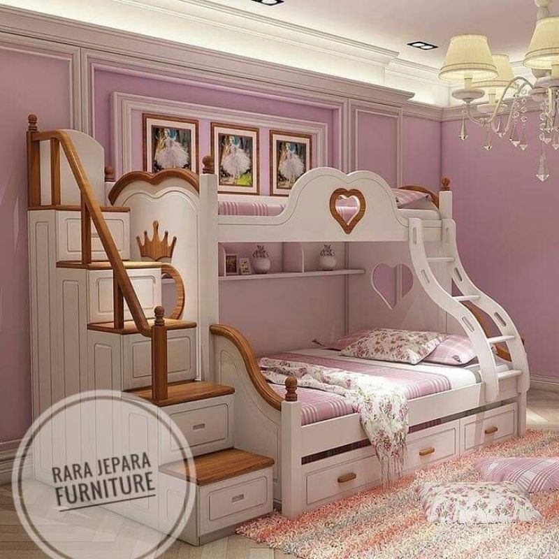 Tempat tidur tingkat anak tempat tidur anak tingkat dipan tidur tingkat anak minimalis
