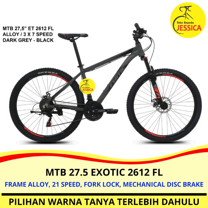 Sepeda Gunung MTB 27.5 Exotic 2612 FL by Pacific