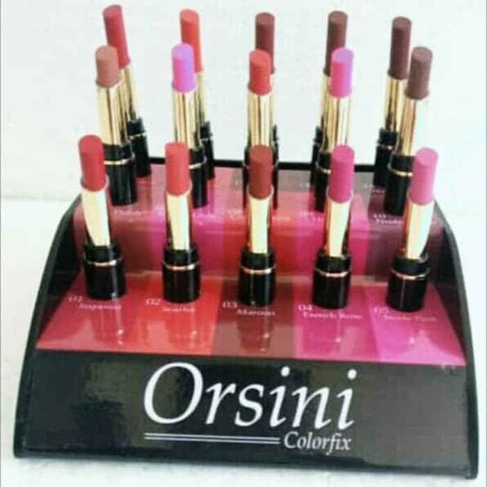 lipstik matte colorfix orsini promo hemat