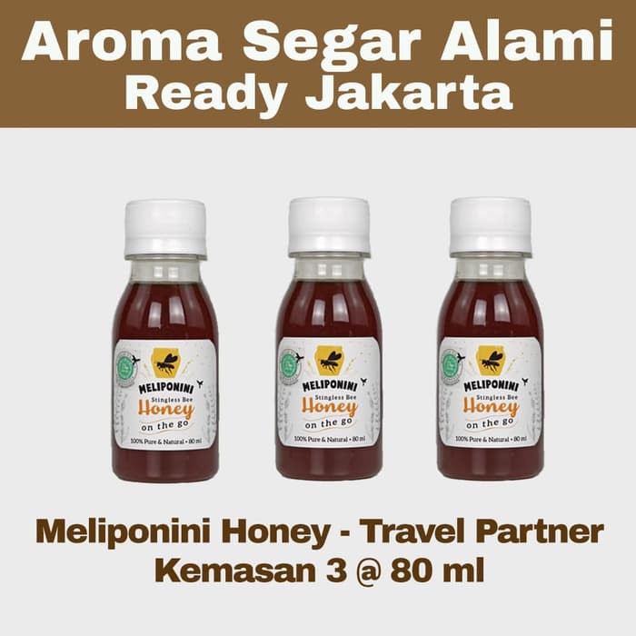 

Madu Asli Meliponini Honey Travel Partner (3 x 80ml)