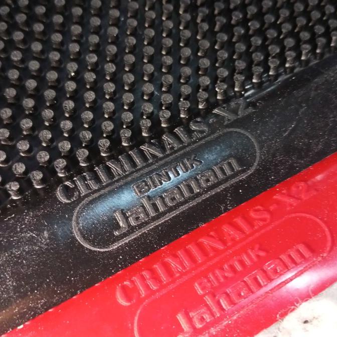 KARET BINTIK JAHANAM CRIMINAL X2 PINGPONG TENIS MEJA JAHAT GOYANG