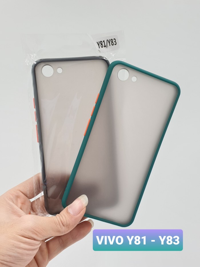 MY CHOICE CASE VIVO Y81 VIVO Y83 HARDCASE DOVE TPU MACARON COLOUR