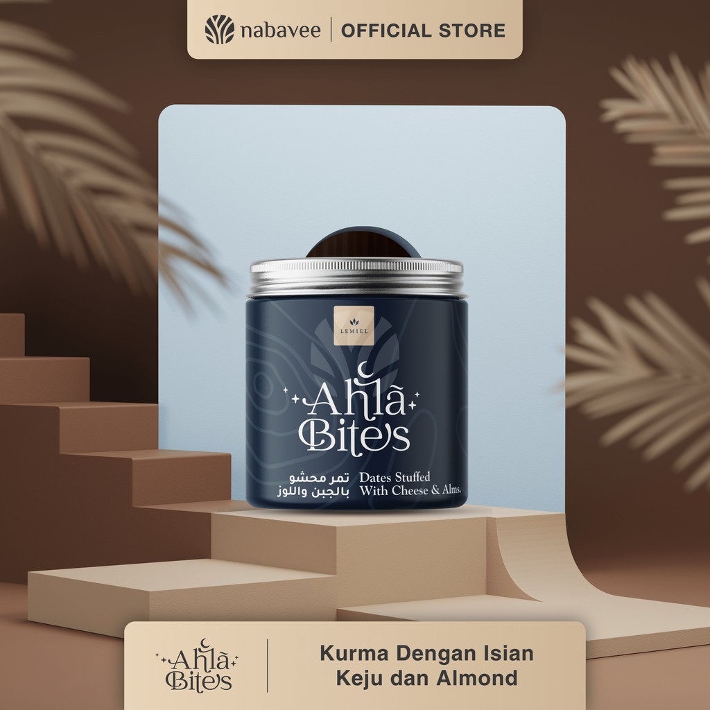 

Ahla Bites Kurma Keju / Kurma isi Keju / Kurma Mix Cheese