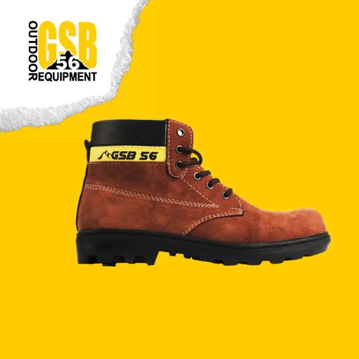 Sepatu Safety Boots GSB-56 Barker Original / Sepatu Outdoor / Sepatu Hiking / Sepatu Safety