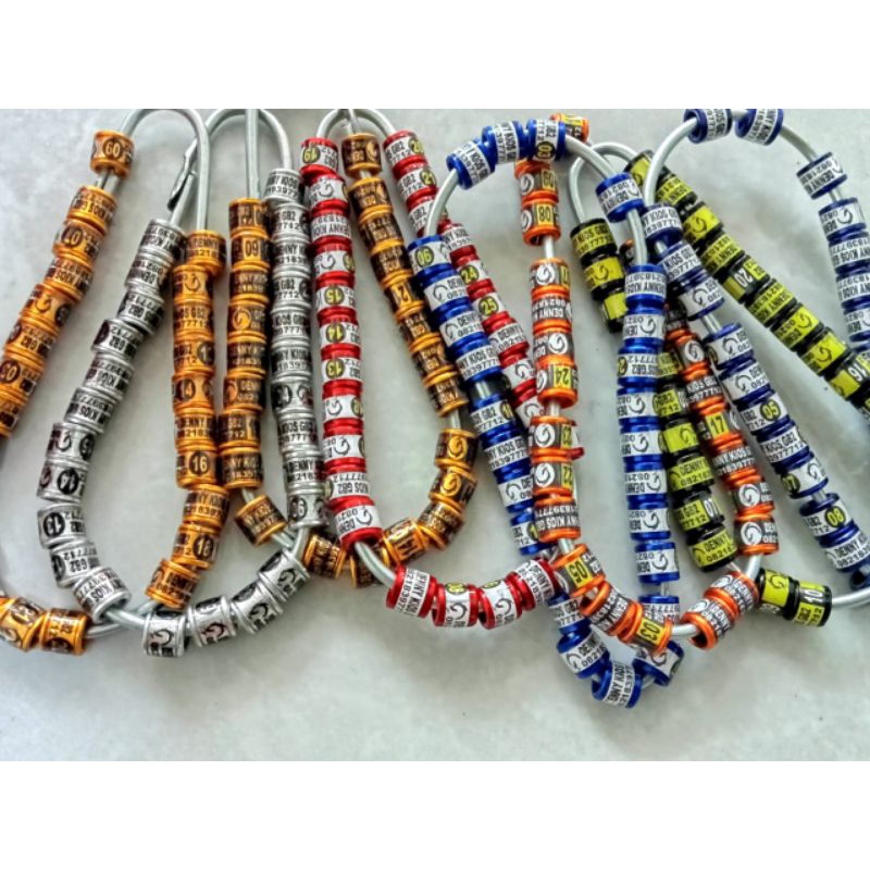 ring burung murai tipe roda pesan nama dan warna dan tersedia ukuran merpati kenari lovbird kotot tr