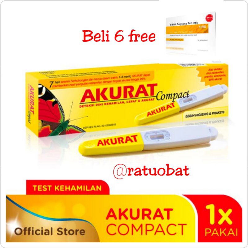 Testpack Test pack Tes hamil test kehamilan Akurat compact test kehamilan instan