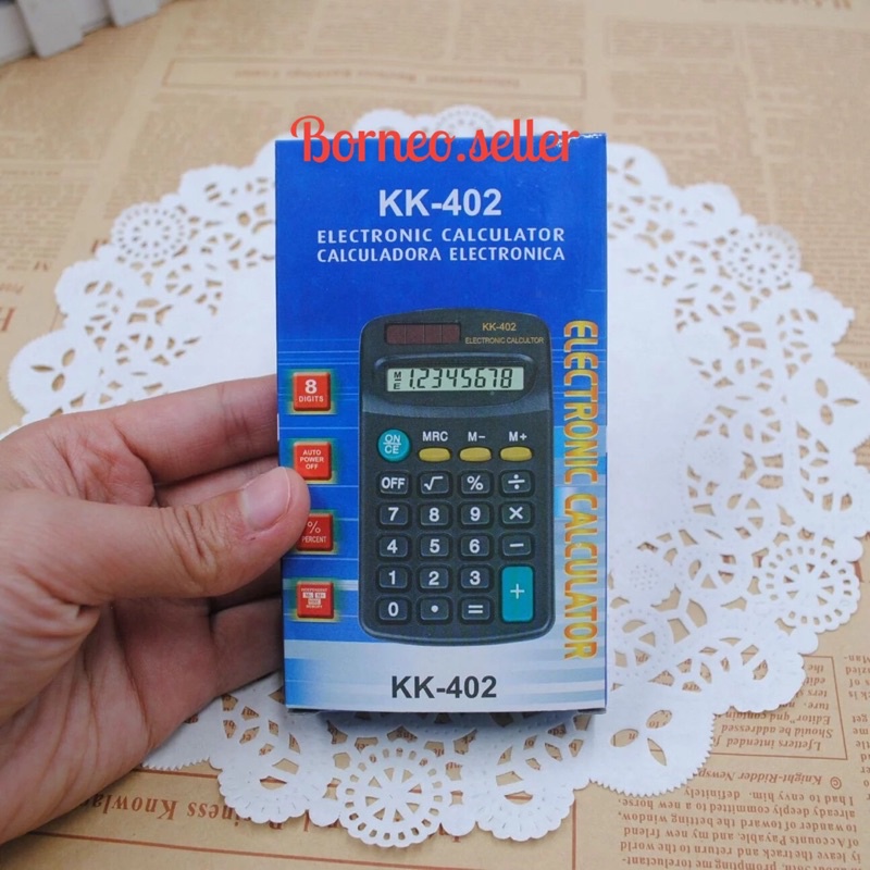 

Kalkulator Kenko 402 Kalkualtor Kecil Saku 8Digit