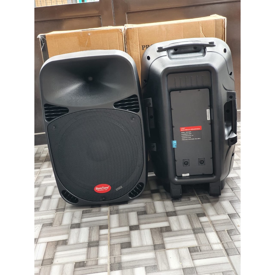 Speaker Passive Baretone 15 Inch (1 set 2pcs Speaker)