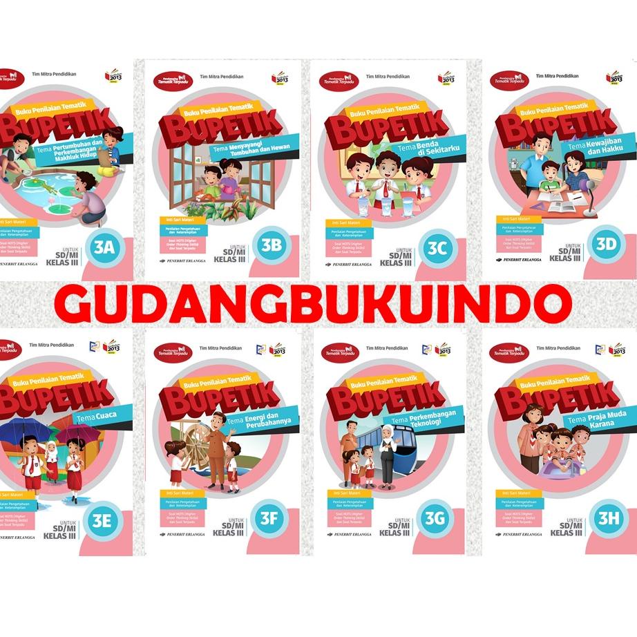 (C2S1) ☆ BUPETIK KELAS 3 SD A-H //Jual@produk