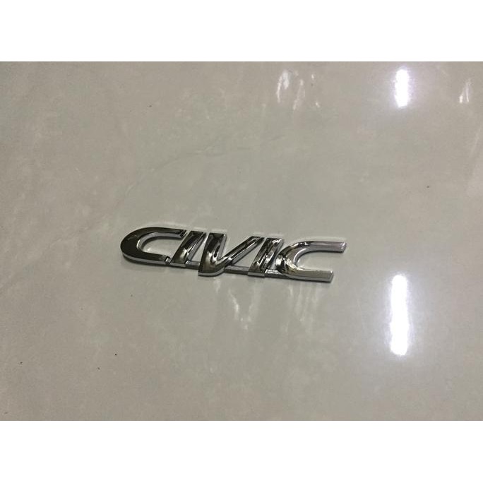 Emblem Civic bagasi logo untuk Honda civic Ferio
